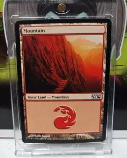 Mountain (244) LP Magic the Gathering MTG Magic 2012 - Image 1