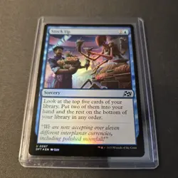 MTG Stock Up 67 Foil Aetherdrift DFT - Image 2