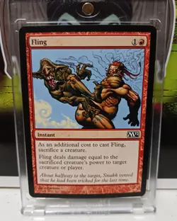 Fling LP Magic the Gathering MTG Magic 2012 - Image 1