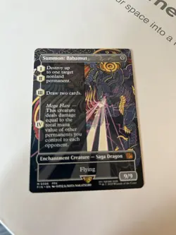 MTG Final Fantasy: Summon: Bahamut #356 Borderless NON-FOIL - Image 1