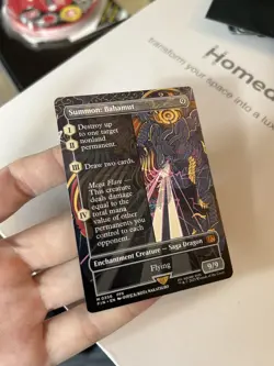 MTG Final Fantasy: Summon: Bahamut #356 Borderless NON-FOIL - Image 3