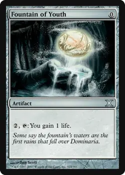 MTG Tenth 10th Edition - Fountain of Youth (x2) NM - Image 1