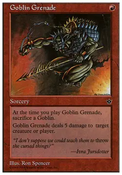 Goblin Grenade LP, English MTG Anthologies - Image 1