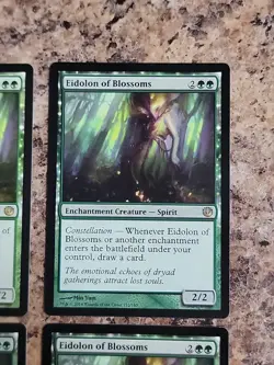 MTG 4X Eidolon of Blossoms X4 Journey into Nyx Magic - Near Mint Playset - Image 4