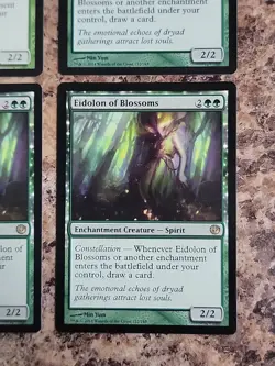 MTG 4X Eidolon of Blossoms X4 Journey into Nyx Magic - Near Mint Playset - Image 5