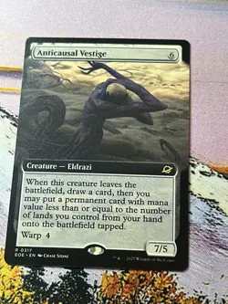 MTG # 0317 Anticausal Vestige Extended Art (EOE) - Image 1