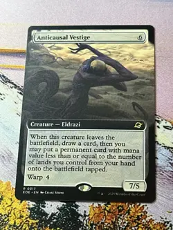 MTG # 0317 Anticausal Vestige Extended Art (EOE) - Image 5