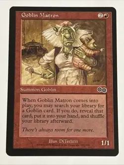 MTG Urza's Saga Goblin Matron 191/350 LP - Image 1