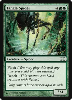 MTG Tenth 10th Edition - Tangle Spider *FOIL* NM - Image 1