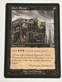 MTG Urza's Saga Dark Ritual 127/350 LP - Image 1