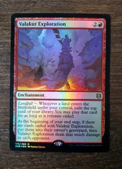 VALAKUT EXPLORATION Foil Zendikar Rising MTG Magic - Image 1