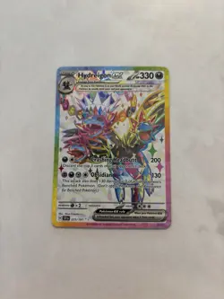 Pokemon TCG Surging Sparks Set: Hydreigon ex 223/191 Ultra Rare Card - Near Mint - Image 1