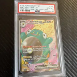 2025 Pokemon Iono's Bellibolt EX Black Star Promo #194 PSA 10 - Image 1
