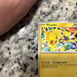 Pokemon Scarlet Violet Black Star Promo World Championship 2025 Pikachu SVP225 - Image 3