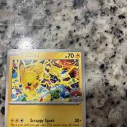 Pokemon Scarlet Violet Black Star Promo World Championship 2025 Pikachu SVP225 - Image 5