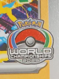 Pokemon Scarlet Violet Black Star Promo World Championship 2025 Pikachu SVP225 - Image 4
