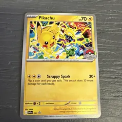 Pokemon Scarlet Violet Black Star Promo World Championship 2025 Pikachu SVP225 - Image 1