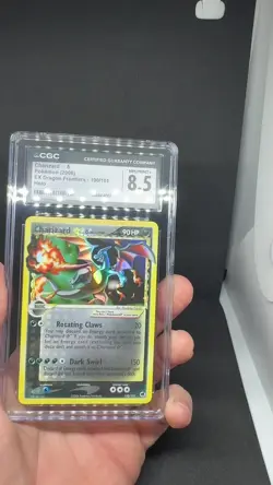 Gold Star Charizard Pokemon 2006 EX Dragon Frontiers #100 Charizard-Holo - Image 2