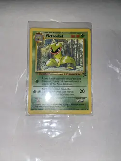 POKEMON VICTREEBEL 32/130 NON-HOLO BASE 2 SET Lightly played Rare Non Holo - Image 2
