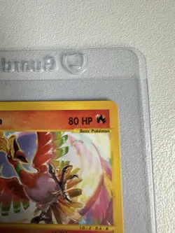 #52 Ho-oh Black Star Promo RARE WOTC Vintage Pokemon - Image 4