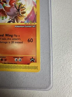 #52 Ho-oh Black Star Promo RARE WOTC Vintage Pokemon - Image 5