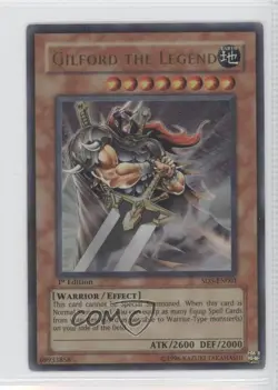 Gilford the Legend 1st Ed. YuGiOh Warrior's Triumph Structure Deck #SD5-EN001 - Image 1