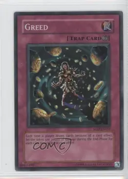SR - Greed Unlimited YuGiOh Soul of the Duelist #SOD-EN055 2004 - Image 1