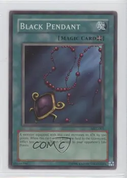 Black Pendant Unlimited YuGiOh Magic Ruler Booster #MRL-003 2002 - Image 1