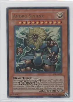 Andro Sphinx YuGiOh Exclusive Pack Pyramid of Light Movie #EP1-EN002 2004 - Image 1