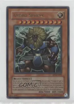 Andro Sphinx YuGiOh Exclusive Pack Pyramid of Light Movie #EP1-EN002 2004 - Image 1