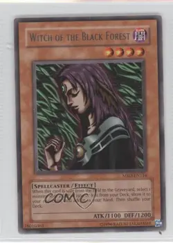 Witch of the Black Forest (R) Unlimited YuGiOh Metal aiders #MRD-116 2002 - Image 1