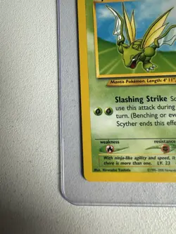#45 Scyther Black Star Promo WOTC Vintage Pokemon - Image 2