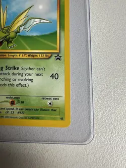 #45 Scyther Black Star Promo WOTC Vintage Pokemon - Image 5