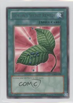Goblin's Secret Remedy YuGiOh Legend of Blue Eyes White Dragon #LOB-099 2002 - Image 1