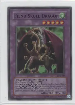 Fiend Skull Dragon Unlimited YuGiOh Legacy of Darkness #LOD-039 2003 - Image 1