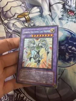 (YCL) YUGIOH ELEMENTAL HERO SHINING FLARE WINGMAN CT03-EN004 SECRET LIMITED LP - Image 2