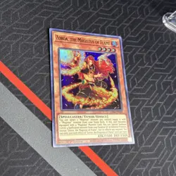 YuGiOh Zoroa, the Magistus of Flame GEIM-EN002 Ultra Rare 1st Edition - Image 5