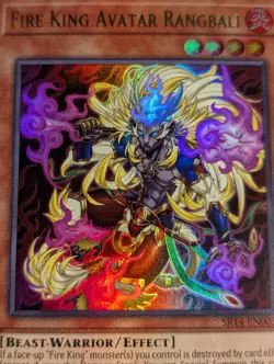 🔥💯Yugioh Fire King Avatar Rangbali UR 1st Ed. SR14-EN003 🔥💯 - Image 2