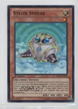 Vylon Sphere 1st Ed. YuGiOh Hidden Arsenal 6: Omega Xyz #HA06-EN004 - Image 1