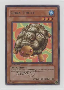 Gora Turtle 1st Ed. YuGiOh Pharaonic Guardian #PGD-014 2003 - Image 1
