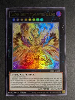 🔥💯Garunix Eternity, Hyang of the Fire Kings - SR14-EN044 - Ultra - Yugioh🔥💯 - Image 1