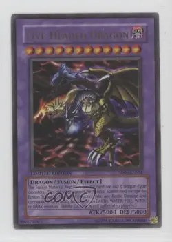 Five-Headed Dragon YuGiOh Dinosaur's Rage Structure Deck Special Edition Promo - Image 1