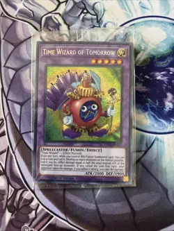 (YCL) YUGIOH TIME WIZARD OF TOMORROW DLCS-EN147 SECRET LIMITED ED SEALED - Image 1