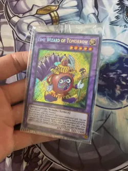 (YCL) YUGIOH TIME WIZARD OF TOMORROW DLCS-EN147 SECRET LIMITED ED SEALED - Image 2