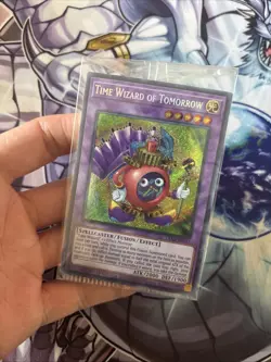 (YCL) YUGIOH TIME WIZARD OF TOMORROW DLCS-EN147 SECRET LIMITED ED SEALED - Image 3