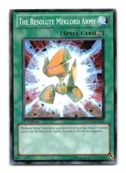 The Resolute Meklord Army - EXVC-EN051 1st Edition - YuGiOh-LP - Image 1