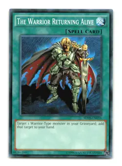 The Warrior Returning Alive - SDHS-EN033 - YuGiOh-LP - Image 1