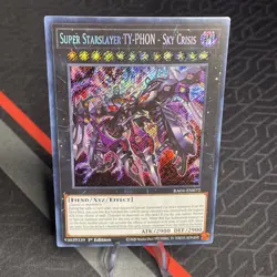 Super Starslayer Ty-phon - Sky Crisis Secret Rare RA04-EN072 Yugioh - Image 1