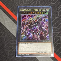 Super Starslayer Ty-phon - Sky Crisis Secret Rare RA04-EN072 Yugioh - Image 2