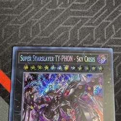 Super Starslayer Ty-phon - Sky Crisis Secret Rare RA04-EN072 Yugioh - Image 3